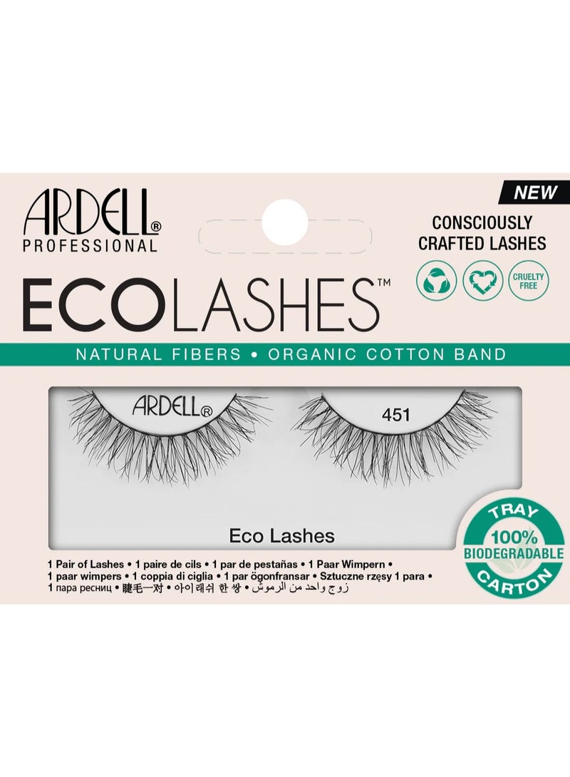 ARDELL EcoLashes™ Consciously Crafted Natural Fiber False Eyelashes style 451 - Image 1